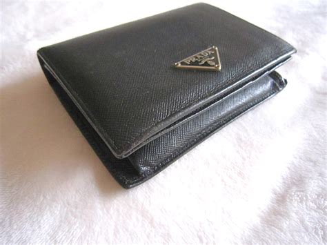 prada saffiano leather bifold cardholder|prada saffiano zipper wallet.